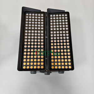 Due teste con scudi 350W con scudo RGB RGBW Sport Stadium Led Flood Light progetto di illuminazione facciata YY-TG7S decorazione - Product Image 3