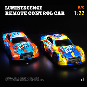 1/22 Scaling RcรถวิทยุควบคุมสีไฟLedส่องสว่างShellของเล่นรถบรรทุกNight Luminescenceรีโมทคอนโทรลรถสําหรับเด็ก - Product Image 3