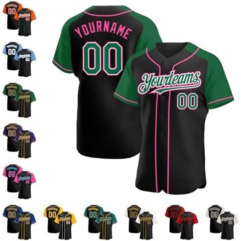 Black Kelly Green Pink