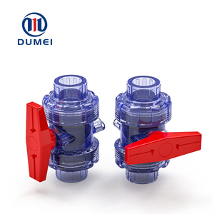 Pvc Union Ball Valve for <strong>Water</strong> Supply UPVC Float Threaded Double True Union Ball Valve Quick Connect Shut High Quality DIN/<strong>ASTM</strong> - Product Image 5
