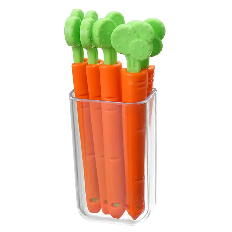 Morsetto a prova di umidità conservazione degli alimenti sigillante per sacchetti di Snack clip di tenuta per carote in plastica clip per sacchetti di cibo