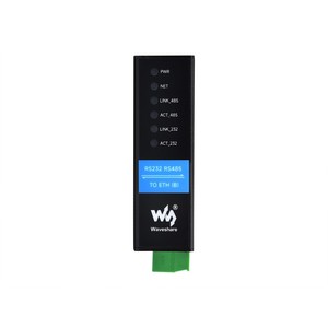 RS232 RS485 a RJ45 Server seriale Ethernet, RS232 e RS485 doppio canale funzionamento indipendente, doppie porte Ethernet - Product Image 4