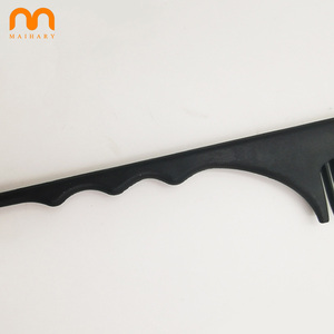 High Quality Styling Tool Salon Hair <strong>Arc</strong> Pick Comb Plastic Fine Tooth Rat Tail Parting Combs With Custom Logo
