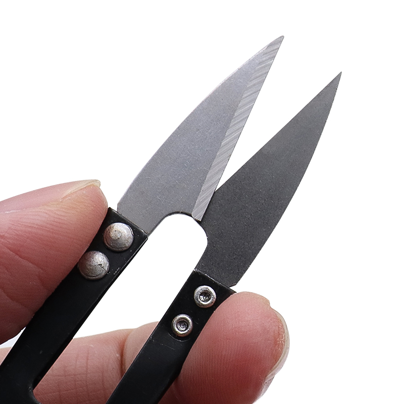 mini yarn scissors u shape yarn thread cutter