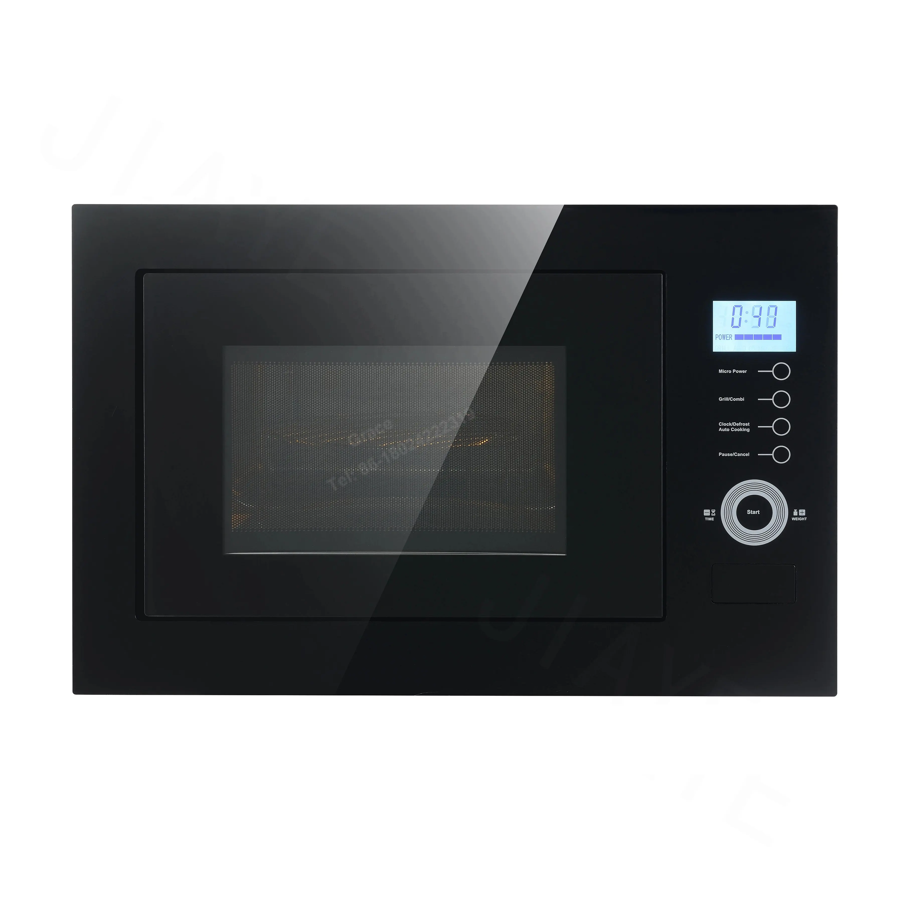 Pabrik OEM Cina Harga Murah Microwave Ondas De Embutir Inox 60 25L Inbuilt Microwave Oven + Grill dengan Trim Kit