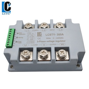 3相350A SCR電源電圧レギュレータ4-20mA 2-10V 1-5Vコントローラ380Vスタビライザー - Product Image 4