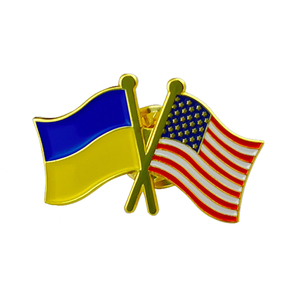 Nhà Sản Xuất Trung Quốc Của Nhà Máy Tùy Chỉnh Mềm Huy Hiệu Cho Ve Áo Pin Với Logo Đôi Cờ Lụa Màn Hình In Ấn - Product Image 1