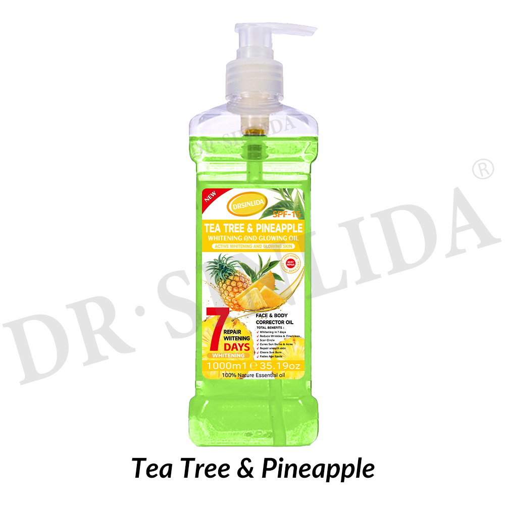 Arbre à thé et ananas