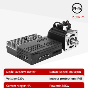Kaihong tốc độ cao 80mm 220V 2.39n. M 3000rpm 750W 1000W AC 80st <span class=keywords><strong>servo</strong></span> động cơ công nghiệp với trình điều khiển CNC Kit cho máy may - Product Image 3