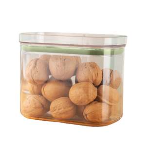 Lớn <span class=keywords><strong>Stackable</strong></span> kín thực phẩm <span class=keywords><strong>Acrylic</strong></span> hạt tươi lưu trữ container Set với nắp đậy - Product Image 6