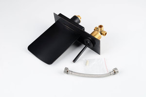 Vòi Cảm Biến Nhiệt Độ Gắn Tường, Vòi Nước Nóng Lạnh, Thác Nước, LED, Dùng Để Thay Đổi Màu Sắc - Product Image 4