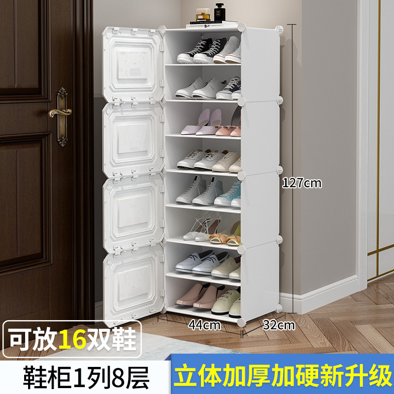 1 column, 8 floors