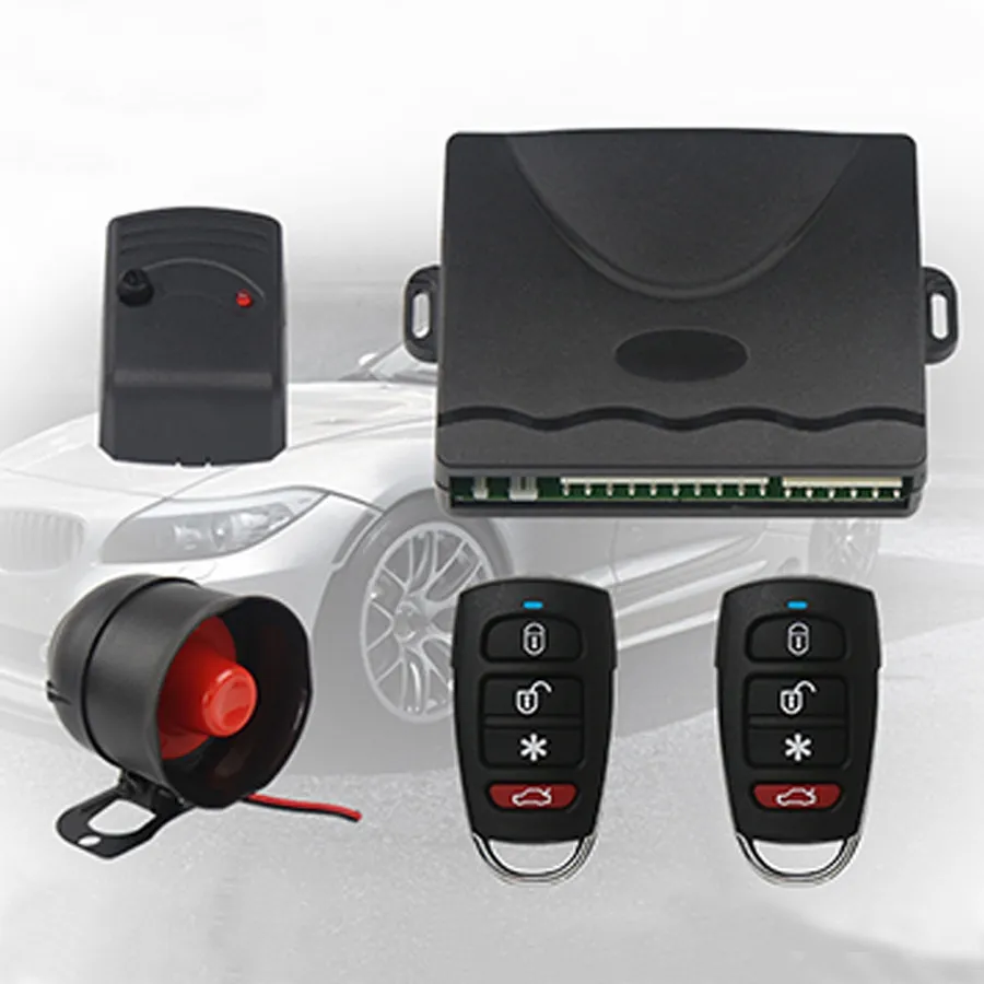 Central Locking Auto Car Immobilizer Security Alarm System Car Alarm System With Immobilizer With Horn Warning