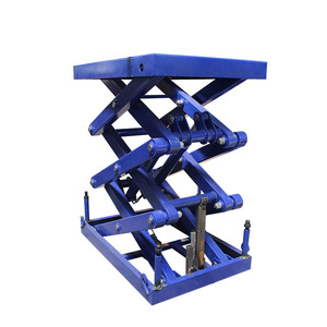 Platform belanja Tiongkok Lift1Ton gunting stabil 2Ton 3Ton peralatan pengangkat Lift meja pengangkat elektrik - Product Image 5