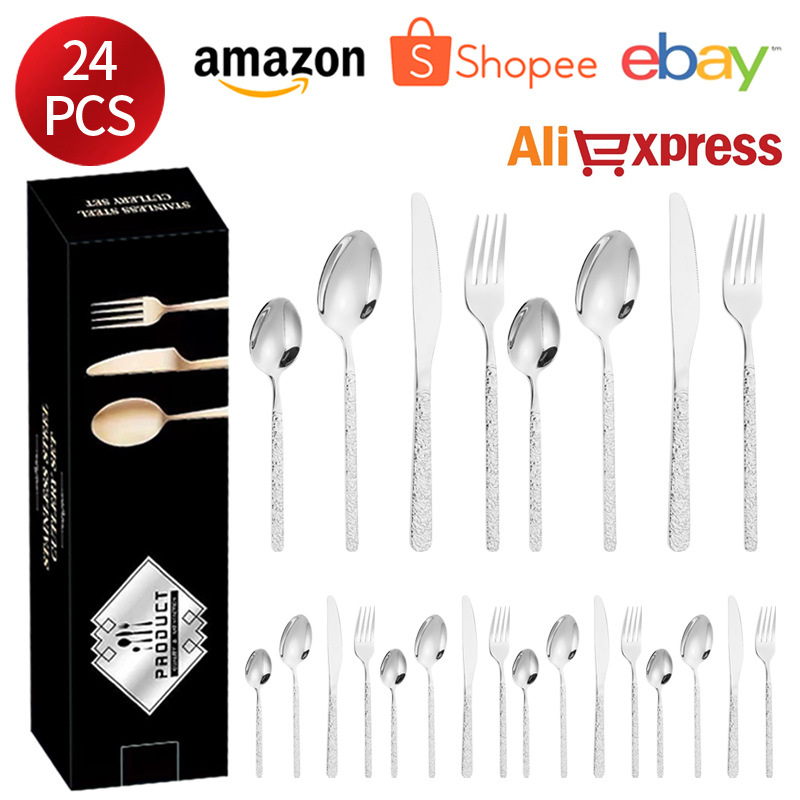 Sliver 24pcs