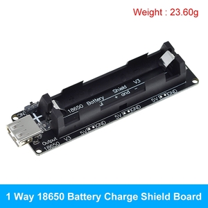 ESP32 ESP32S ahududu Pi için Wemos için 18650 pil şarj kalkanı kurulu V3 mikro USB portu tip-a USB 0.5A arduino için şarj