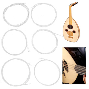 Juego de cuerdas Oud de 6 uds 1G 2D 3A 4E 5B 6F reemplazo de aleación de cobre Chapado en plata de nailon - Product Image 4