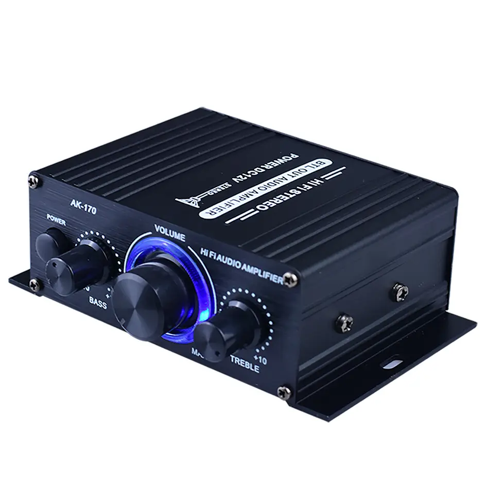 Mini altoparlanti subwoofer professionali portatili 12V power audio amplificatori per auto