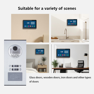 7-Zoll-wasserdichtes Tuya Wired Doorbell <span class=keywords><strong>Factory</strong></span>-Videosystem 4-Tasten-Farbkamera Multi Family <span class=keywords><strong>Intercom</strong></span> Door Phone <span class=keywords><strong>Factory</strong></span> Direct