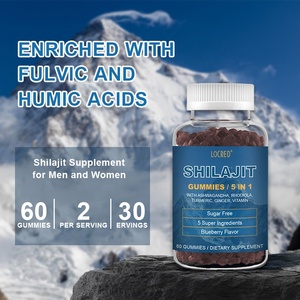 OEM Private Label Shilajit Gummies mit 5 Super Ingredients Energie und Vitalität Gehirn funktion für Erwachsene - Product Image 6