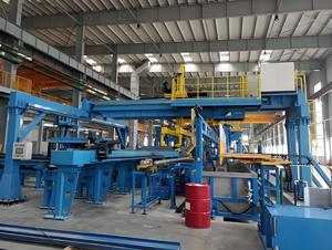 CNC-Drehmaschine Fachwerk manipulator Automatisches Laden Entladen Portal Palet tieren Mechanischer Arm Schwerer Schiebe tisch Zahnrad kern - Product Image 6