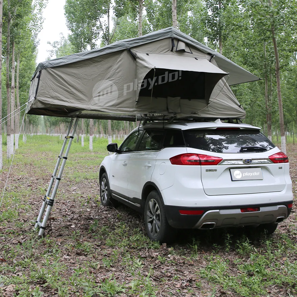 Fabbrica del produttore tende per auto Maggiolina 4WD tenda da campeggio per tetto Soft Shell da campeggio all'aperto
