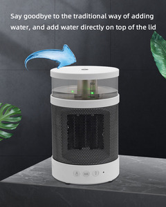Lyroeデスクトップ加湿器ヒーター3 in 1スペースヒーターPTCルームヒーター - Product Image 5