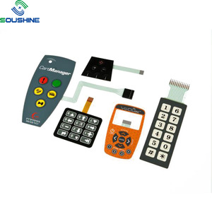 <strong>Embossed</strong> Touch Screen Button Poly Dome Membrane <strong>Switch</strong> Keypad <strong>Keyboard</strong> for Automatic Control for Telecommunication Equipment - Product Image 5