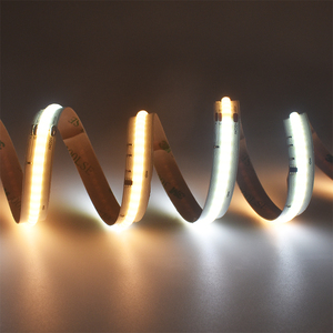 10mm Cob <strong>LED</strong> Strip Lights 9W DC24v WHITE SINGLE COLOR 10Pixels 10mm PCB Width 24V App Voice Control Compatible - Product Image 5