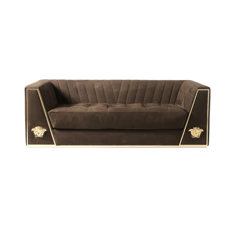 Luxo famosa marca de design itália sofá sofás sala de estar mobiliário moderno sofá OEM