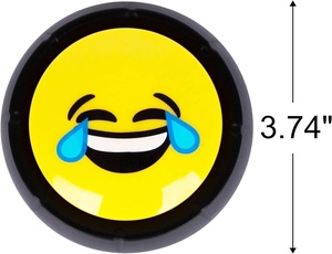 כפתור צחוק צעצוע כפתור רעש עם 10 שינויי קול כפתור מצחיק עם צעצוע חידוש סאונד למבוגרים וילד