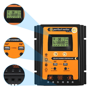 Wholesale Custom 30A <strong>Solar</strong> Charge <strong>Controller</strong> 12V 24V Auto LCD Display <strong>PWM</strong> Intelligent <strong>Solar</strong> Photovoltaic Power Generation <strong>System</strong>