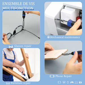E-Durable ชุดเครื่องมือซ่อมไขควง118 In 1,ชุดเครื่องมือซ่อมพร้อมชุดไขควงแม่เหล็กขนาดเล็กพร้อมกระเป๋าผ้าออกซ์ฟอร์ด - Product Image 5