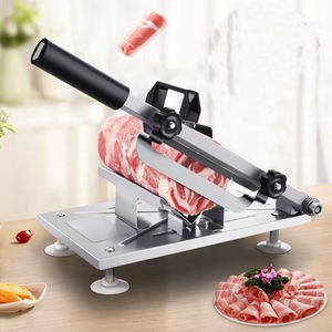 小型家用不锈钢手动切肉机羊肉卷肥牛土豆切割机果蔬工具 - Product Image 6