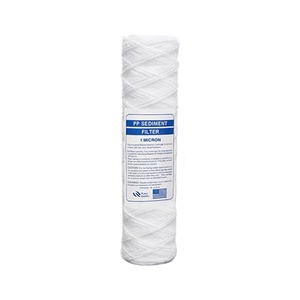 Cartuchos de filtro de cuerda de PP de repuesto de polipropileno, cartucho de filtro de agua de hilo de PP - Product Image 1