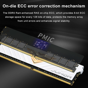 JUHOR 16GB DDR5 6000MHz DIMM RAM 1.35V modulo di memoria ad alta velocità per la funzione Desktop ECC per la creazione di contenuti di gioco in magazzino - Product Image 6