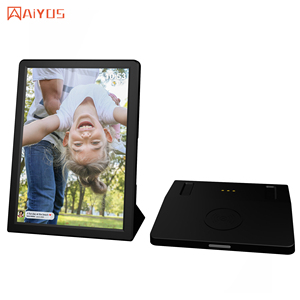 <strong>Android</strong> <strong>WiFi</strong> 6 Version with 9.7&quot; IPS LCD Advertising Player Wireless Fast Charger 15W Good for Home/office Using Signage Display - Product Image 3