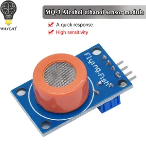 WAVGAT MQ-3 <strong>alcohol</strong> <strong>sensor</strong> module <strong>alcohol</strong> ethanol Breath gas detection alarm MQ-3 <strong>alcohol</strong> <strong>sensor</strong>