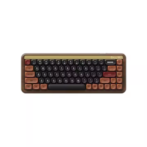 Venta al por mayor Akko MU01 caja de madera de nogal 68 teclas Estructura de junta Teclado programable RGB retroiluminado Gaming Teclado mecánico