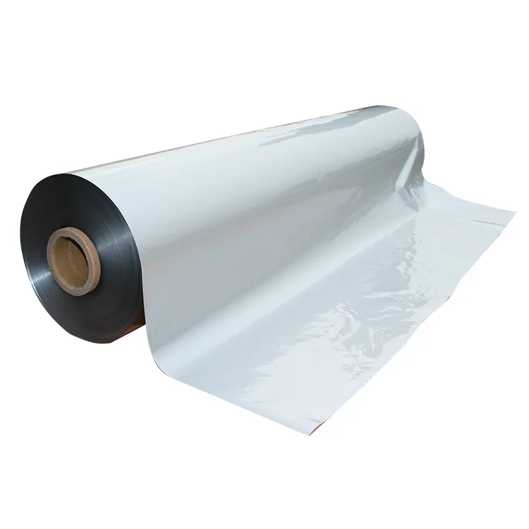 Металлизированная полиэтиленовая пленка в рулоне полиэфирная пленка с покрытием LDPE ламинированная с пузырьковой фольгой изоляционные материалы