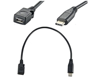 <strong>USB</strong> 3.1 Type C Male to Micro <strong>USB</strong> <strong>2.0</strong> 5Pin Female Data Cable - Product Image 2