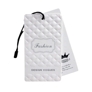 Etiquetas colgantes con logotipo impreso en ropa, de lujo personalizadas etiquetas colgantes, conjunto de etiquetas colgantes de papel con diseño de etiqueta de cuerda - Product Image 5