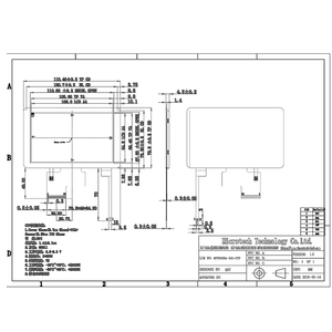 TFT LCD + TP Modules 5 Inch 800 × 480 TFT LCD Touch Display ScreenためTest Instruments - Product Image 5