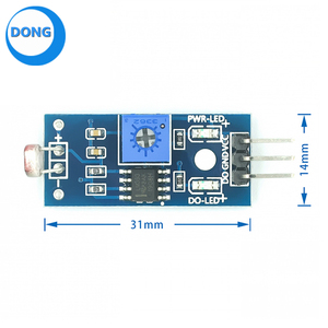 Sensor de luz LDR Módulo fotosensible Módulo de sensor dependiente Detección de luz 3pin