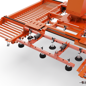 Lasers chneid zuführung mit Servos chaukel Stahlplatten-Saugkran mit Kipphebel-Motorkernkomponenten-Handhabung manipulator - Product Image 5