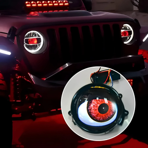 <strong>7</strong> Modes Remote Control Demon Eye 3 Inch <strong>LED</strong> Demon Eye Headlight Other Car Light Accessories - Product Image 5