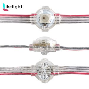 DC5V 10mm防水RGBピクセルライトストリングIC SK6812 SMD5050アドレッサブルLED装飾ストリングライト - Product Image 2