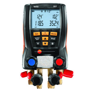 Testo 557 Digital Manifold <strong>Kit</strong> for air Conditioning Refrigeration <strong>Test</strong> Equipment - Product Image 1