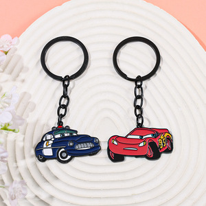 卸売りビンテージクロスボーダー合金キーホルダーかわいいレーシング動員バッグ装飾バックルアクセサリー