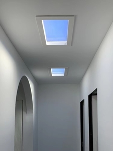 แผงไฟ LED ท้องฟ้า600*600 100W แบบหมุนเวียนติดตั้งเสมือนแสงแดดเทียม LED สกายไลท์ประดิษฐ์ - Product Image 4